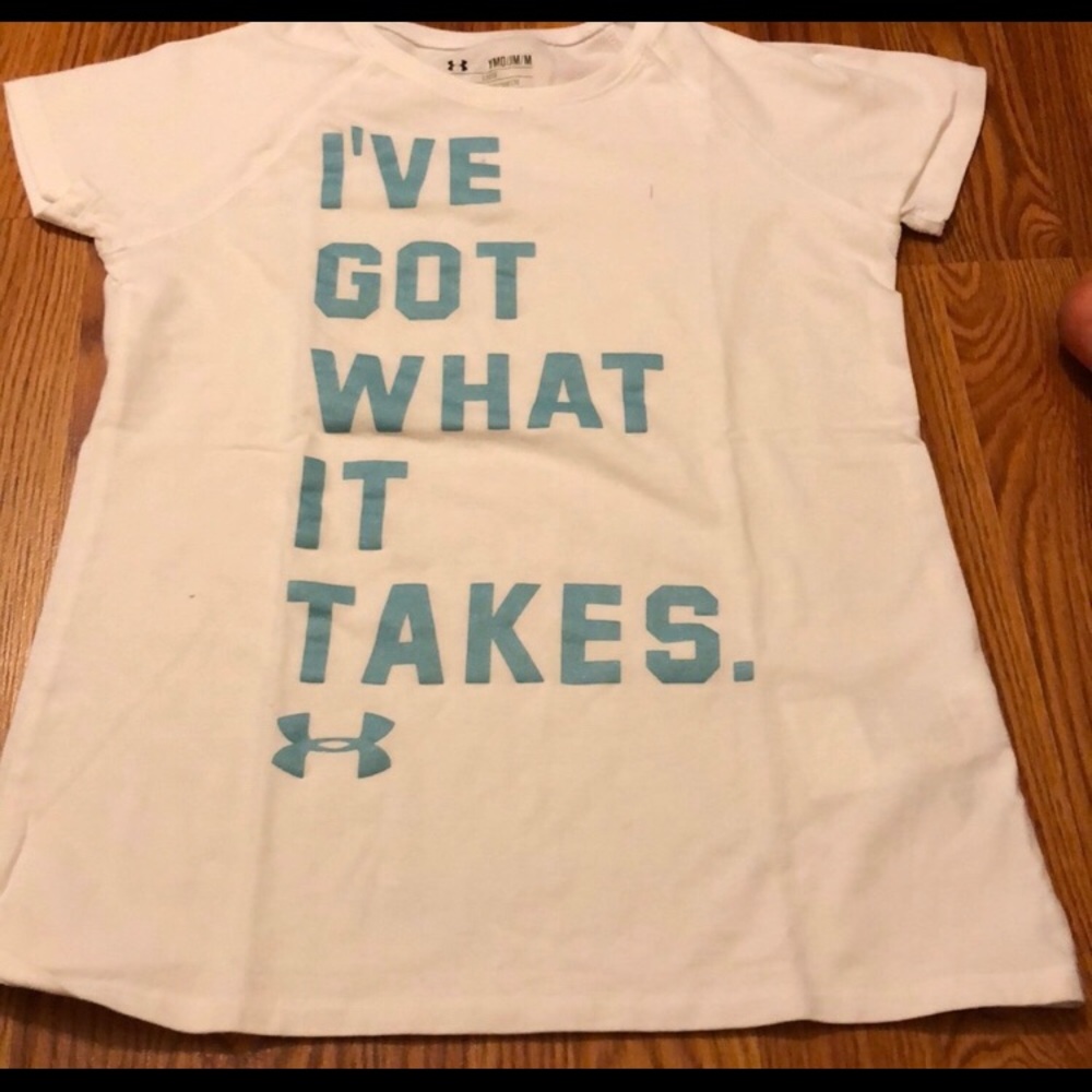 Kids XL and L Under Armor Short Sleeve Tee